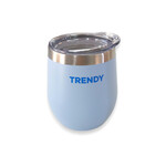 Mate C/ Tapa Trendy Acero Celeste Pastel 280Ml 16268 C/ Stic